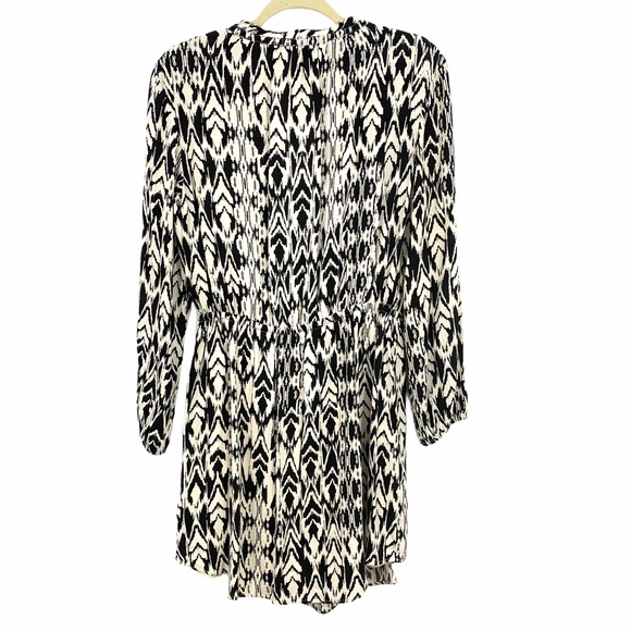 Gap Ikat Print Cinch Waist Dress Sz S - Picture 6 of 14